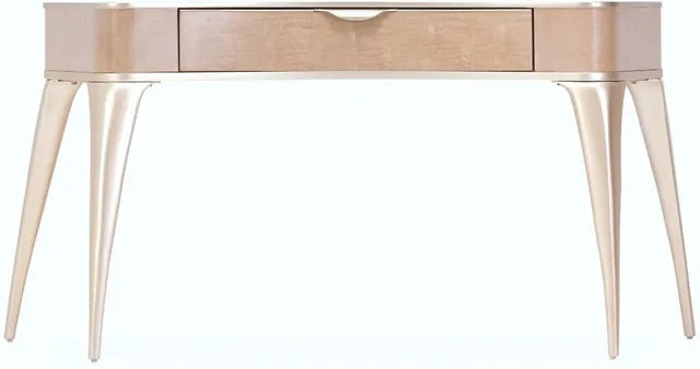 AICO Malibu Crest Vanity/Writing Desk in Blush - Luxe Home Furnishings (Jersey City, NJ)