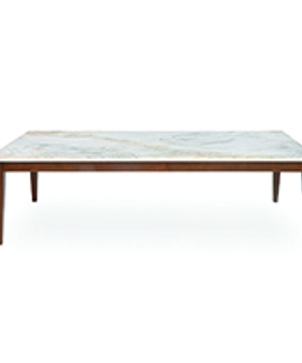 AICO Balboa Rectangular Cocktail Table in Warm Walnut image