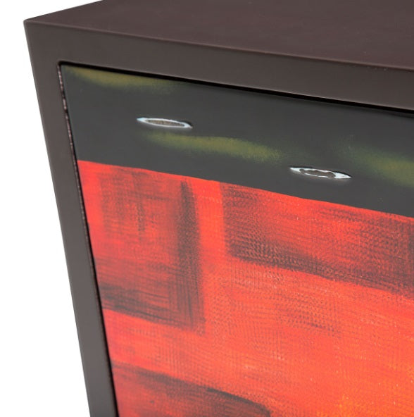 AICO Furniture Illusions 3 Drawers V Shape Storage Chest - Luxe Home Furnishings (Jersey City, NJ)