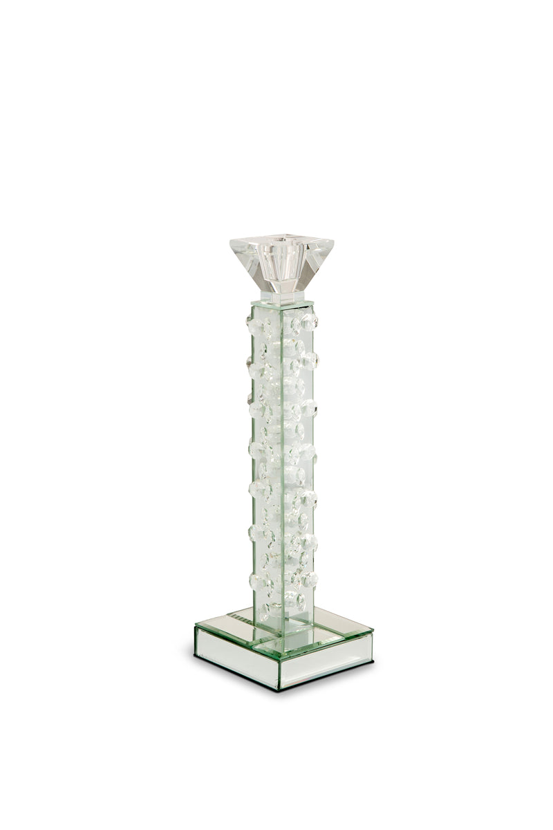 AICO Montreal Crystal Tower w/Mirror, Small (2/pack) - Luxe Home Furnishings (Jersey City, NJ)