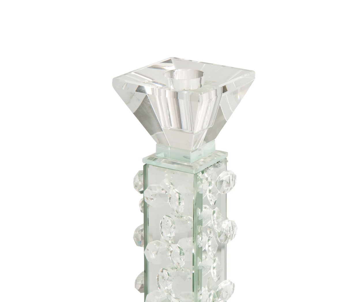 AICO Montreal Crystal Tower w/Mirror, Small (2/pack) - Luxe Home Furnishings (Jersey City, NJ)