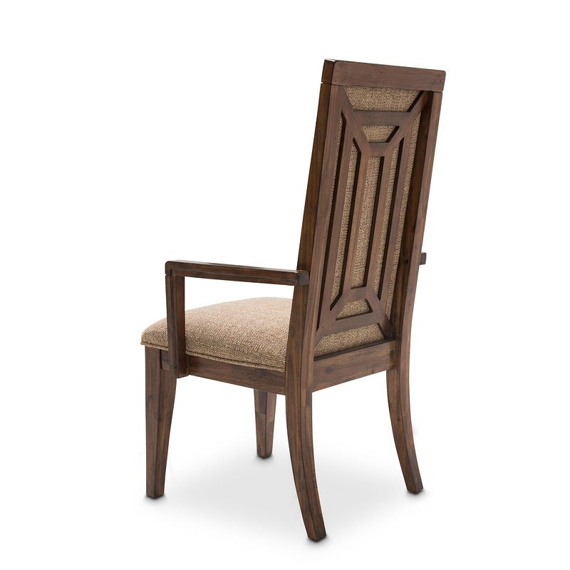 Aico Carrollton Arm Chair (Set of 2) in Rustic Ranch - Luxe Home Furnishings (Jersey City, NJ)