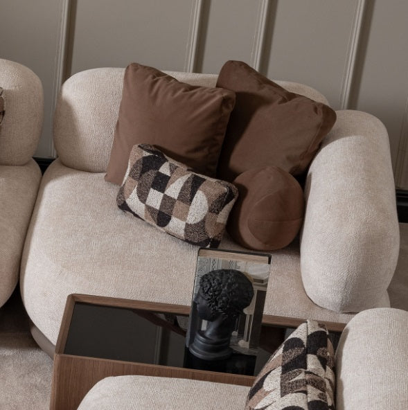 AICO Furniture Bristol Point Corner Unit in Saddle Brown - Luxe Home Furnishings (Jersey City, NJ)