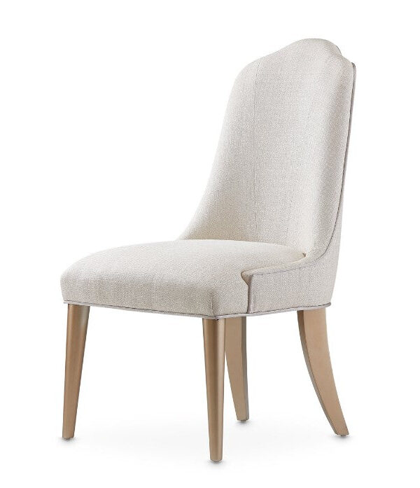 AICO Malibu Crest Side Chair in Chardonnay (Set of 2) 9007003-822 image