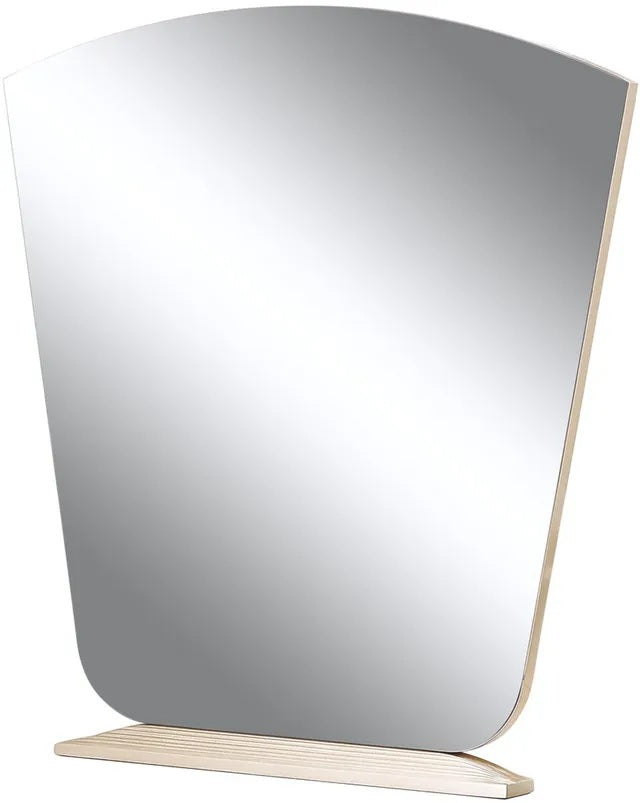 AICO Malibu Crest Vanity Mirror in Chardonnay - Luxe Home Furnishings (Jersey City, NJ)