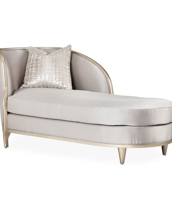 AICO Malibu Crest Chaise in Chardonnay image