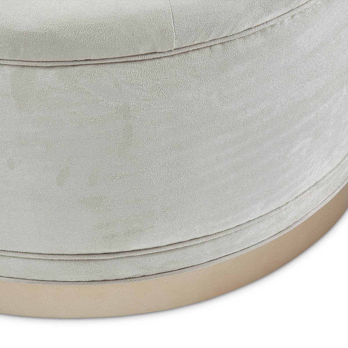 AICO Malibu Crest Cocktail Ottoman in Chardonnay - Luxe Home Furnishings (Jersey City, NJ)