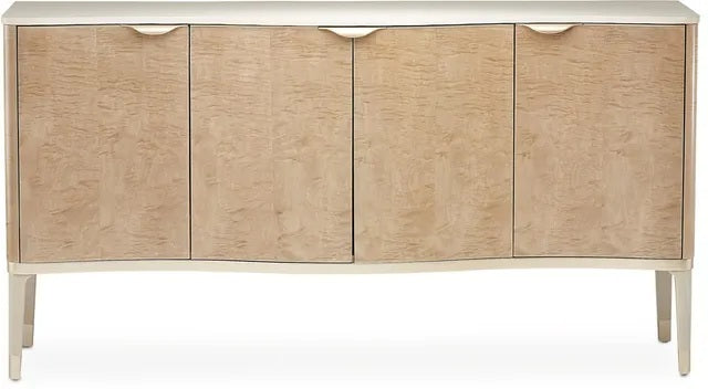 AICO Malibu Crest Sideboard in Blush - Luxe Home Furnishings (Jersey City, NJ)