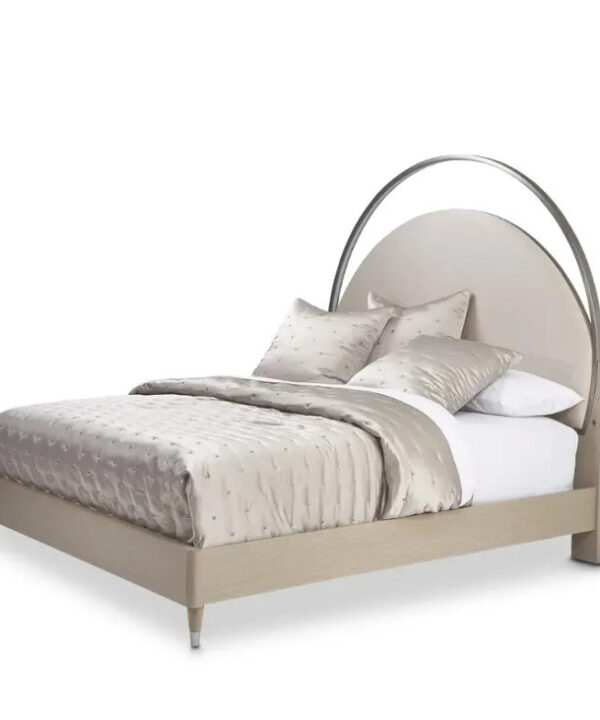 AICO Eclipse Queen Upholstered Bed in Moonlight image