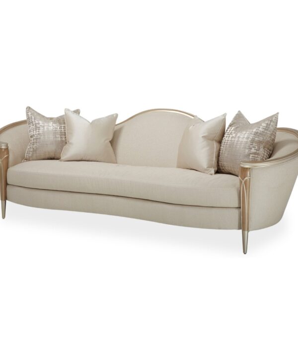 AICO Villa Cherie Sofa in Caramel image